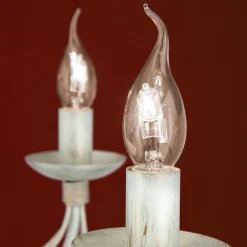 ORION Med kjedeoppheng - lysekrone Antonina, 8 lys| Lysekroner