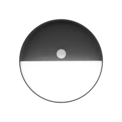 Eco-Light Meg LED oppladbar utendørs vegglampe, antrasitt, Ø 15 cm, sensor| Vegglamper Med Sensor|Utebelysning Med Sensor