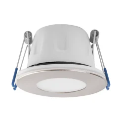MEGAMAN LED innfellingsspot Tego Slim, 10-pk, 4000 K, nikkel Best