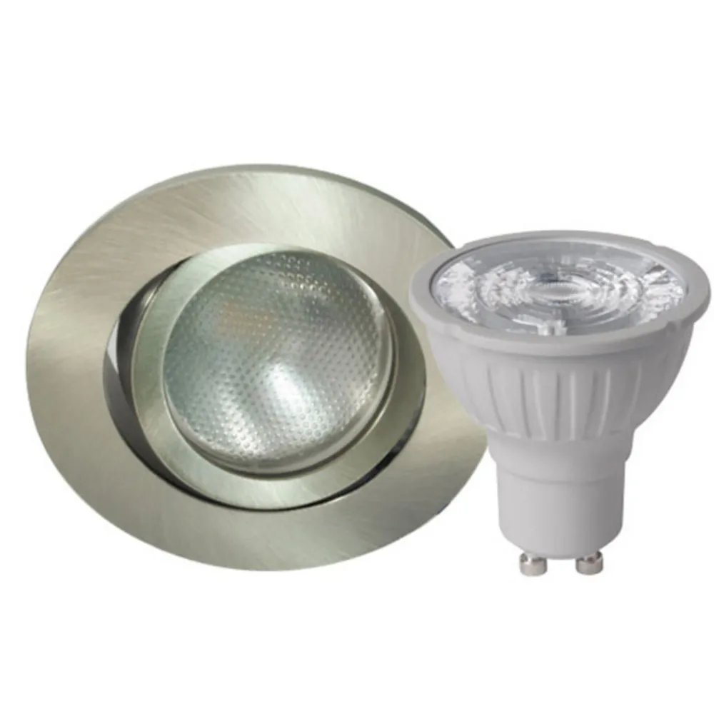 MEGATRON DecoclicSet downlight GU10 5,2W, jern Outlet