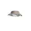 MEGATRON LED innfelt spotlight Planex Powerlens, 4,8 W, nikkel| Downlights