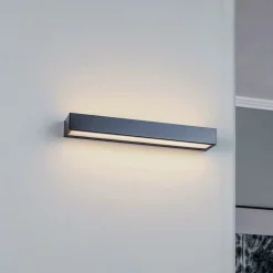 MCJ Mera LED-vegglampe, bredde 40 cm, svart, 4000K| Design- Og Hotellbelysning|Led-Innendørs