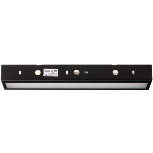 MCJ Mera LED-vegglampe, bredde 40 cm, svart, 4000K| Design- Og Hotellbelysning|Led-Innendørs