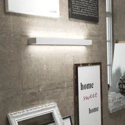 MCJ Mera LED-vegglampe, bredde 80 cm, hvit, 3000K Sale