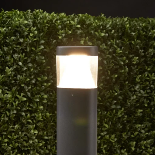 Lucande Milou - LED-sokkellampe i aluminium Hot