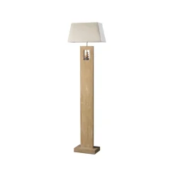 ONLI Miriel gulvlampe, høyde 170 cm, tekstil, tre Hot