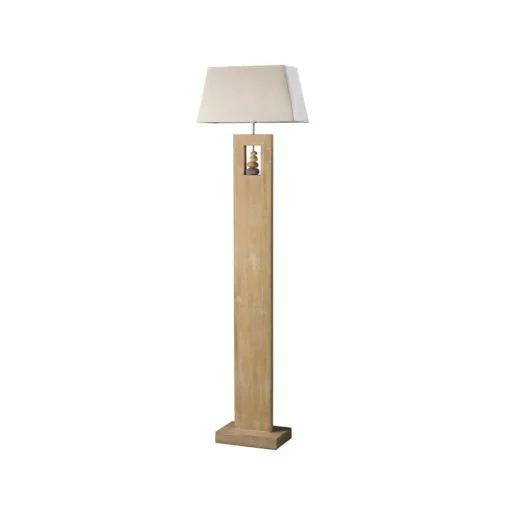 ONLI Miriel gulvlampe, høyde 170 cm, tekstil, tre Hot