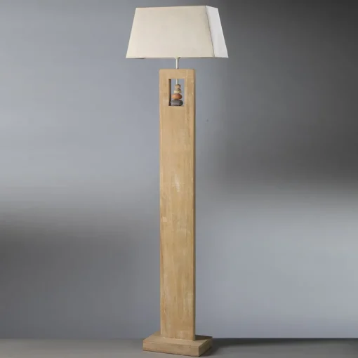 ONLI Miriel gulvlampe, høyde 170 cm, tekstil, tre Hot