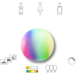 tint Müller Licht Calluna LED lysglobe IP44| Smarthus Utebelysning