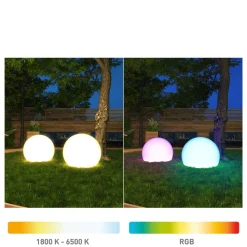 tint Müller Licht Calluna LED lysglobe IP44| Smarthus Utebelysning