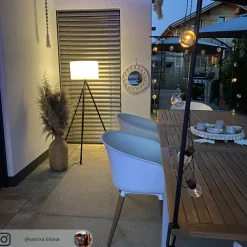 tint Müller Licht Khaya LED-gulvlampe RGBW for utendørs bruk New