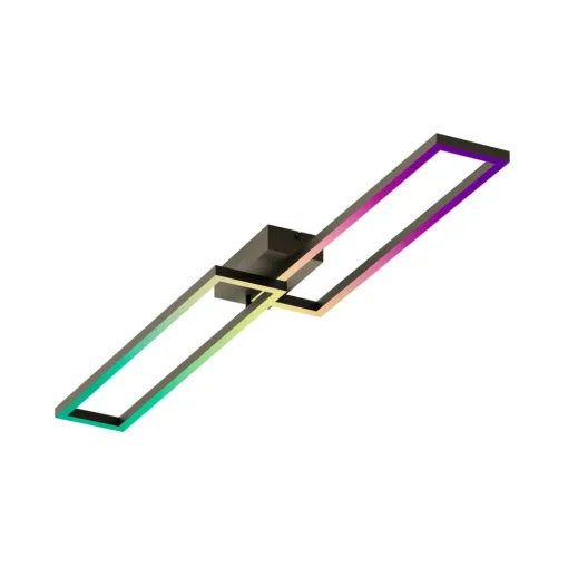 tint Müller Licht LED taklampe Ciso, RGB, CCT, svart Clearance