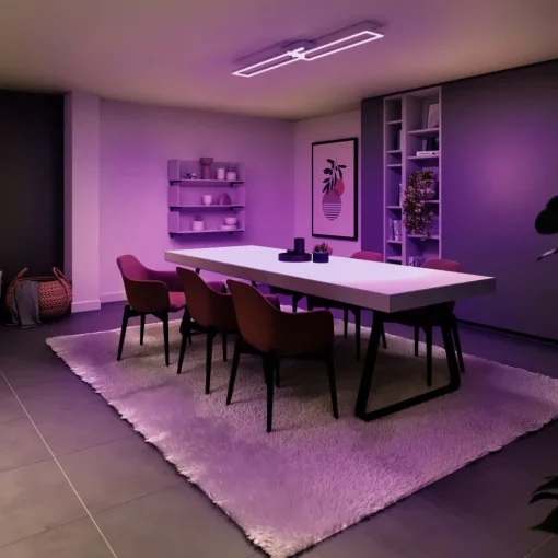 tint Müller Licht LED taklampe Ciso, RGB, CCT, svart Clearance