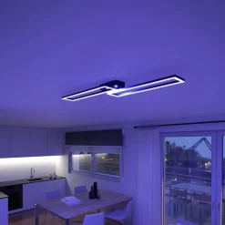 tint Müller Licht LED taklampe Ciso, RGB, CCT, svart Clearance