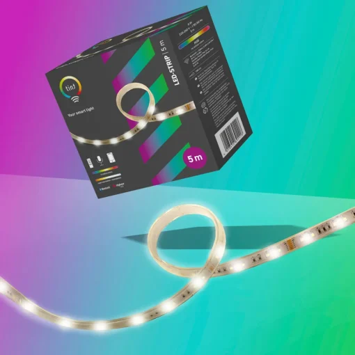 tint Müller Licht LED-stripe hvit+color 5 m ZigBee Bluetooth Sale