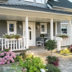 tint Müller Licht Petunia LED-gatelampe sett med 3 stk| Smarthus Utebelysning|Utespotter