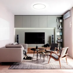 tint Müller Licht Smart LED-taklampe Amela, Ø 50 cm Hot