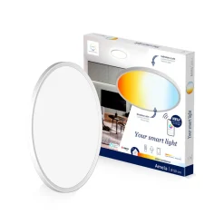 tint Müller Licht Smart LED-taklampe Amela, Ø 50 cm Hot