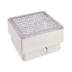 Deko-Light Nedfelt lampe Tabit, 10 x 10 cm, gangbar| Terrassebelysning|Nedfelt Utebelysning
