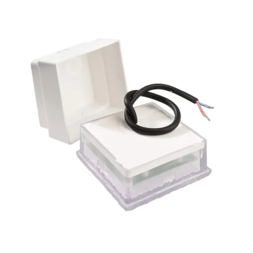 Deko-Light Nedfelt lampe Tabit, 10 x 10 cm, gangbar| Terrassebelysning|Nedfelt Utebelysning