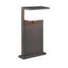 Trio Lighting Nestos LED-sokkelbelysning med bevegelsessensor, IP54| Utebelysning Med Sensor|Utebelysning Med Sensor