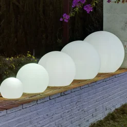 Newgarden Buly gulvlysglobe, Ø 30 cm| Dekorasjonsbelysning|Terrassebelysning