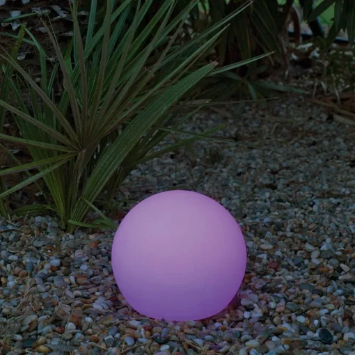 Newgarden Buly solcellelampe, flytende, Ø 40 cm| Dekorasjonsbelysning|Terrassebelysning