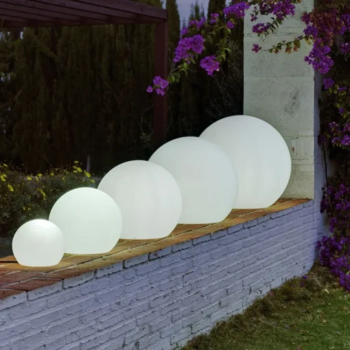 Newgarden Buly solcellelampe, flytende, Ø 40 cm| Dekorasjonsbelysning|Terrassebelysning