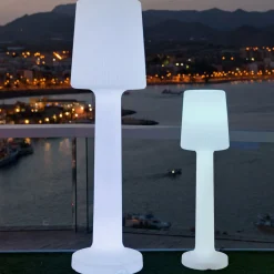 Newgarden Carmen gulvlampe med oppladbart batteri, høyde 165 cm Clearance