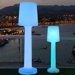 Newgarden Carmen gulvlampe med oppladbart batteri, høyde 165 cm Clearance