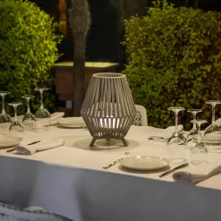 Newgarden Conta LED-bordlampe taupe 32 cm Best