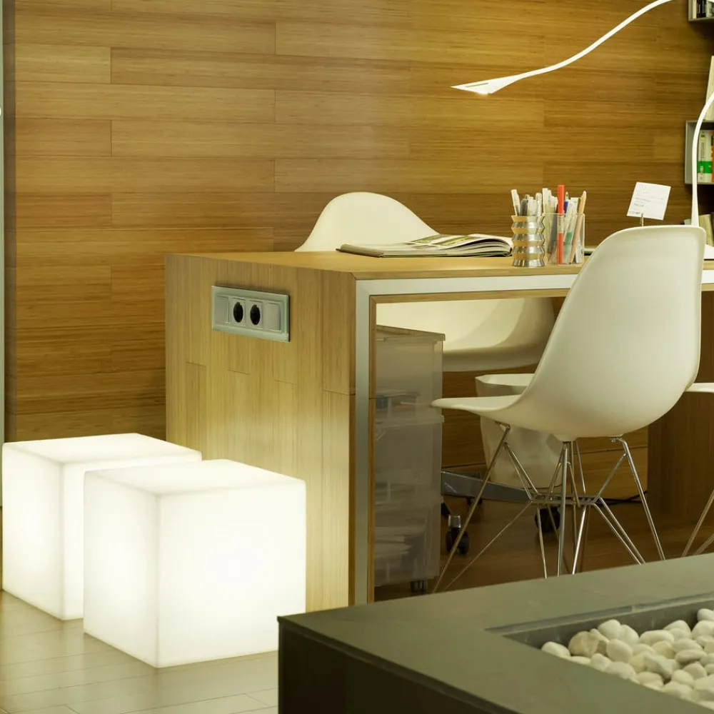 Newgarden Cuby dekorativ lyskube høyde 32 cm| Dekorasjonsbelysning