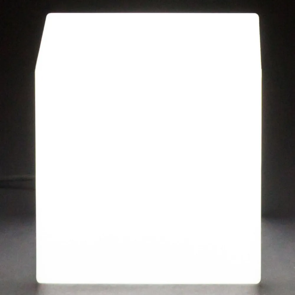 Newgarden Cuby dekorativ lyskube, høyde 20 cm| Dekorasjonsbelysning|Terrassebelysning