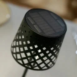 Newgarden LED-bordlampe Gretita, svart, metall Outlet