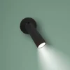 Newgarden LED-vegglampe Roll 4, svart, svingbar| Led-Innendørs|Vegglamper