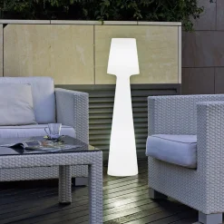 Newgarden Lola gulvlampe høyde 110 cm varmhvit| Terrassebelysning