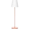 Newgarden Lola Slim 180 gulvlampe med solceller i rosa gull New