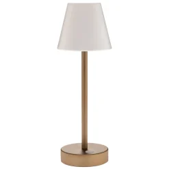 Newgarden Lola Slim LED-bordlampe batteri, messing New