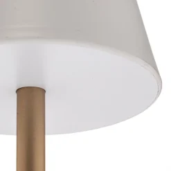 Newgarden Lola Slim LED-bordlampe batteri, messing New