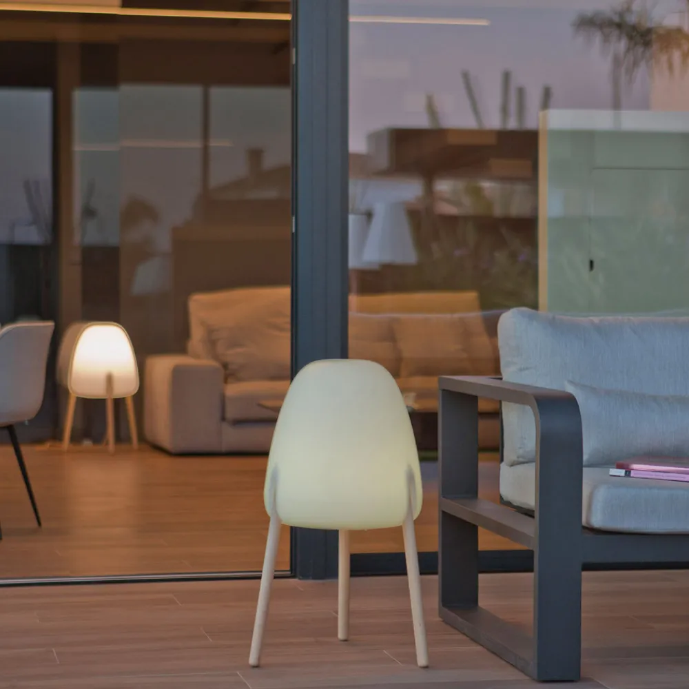 Newgarden Rocket 70 gulvlampe sol + batteri