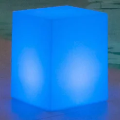 Newgarden solcellelampe Cuby kube, høyde 53 cm Clearance