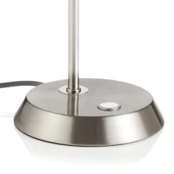 Trio Lighting Nikkelfarget LED-bordlampe Narcos| Led-Innendørs|Bordlamper