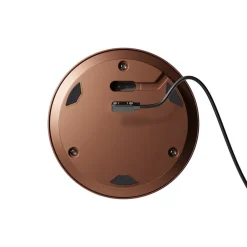 Sigor Numotion LED oppladbar bordlampe, bronse, glass, IP54, dimbar| Terrassebelysning