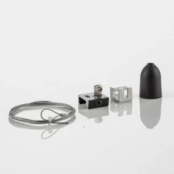 GLOBAL Opphengssett for 3-fase skinne Noa, 150cm svart Hot