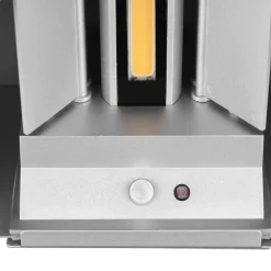 Reality Leuchten Oppladbar LED-vegglampe Talent, titanfarget, bredde 16 cm Hot