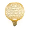 OSRAM Decor LED Flat Globe E27 3,5W gull 2 700K metall| E27 Pærer