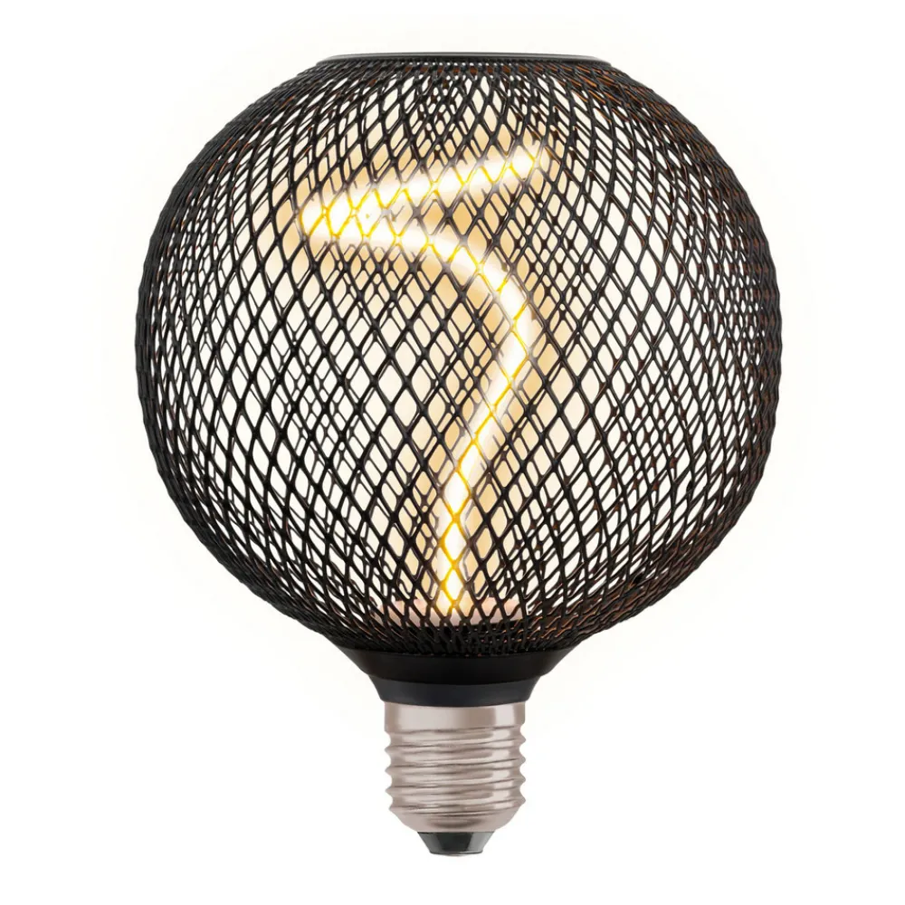 OSRAM Decor LED Spiral Filament Globe E27 3,5W svart 818 New