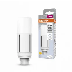 OSRAM Dulux LED-pære G24d D26 VT EM/AC 9,5W 840 Hot