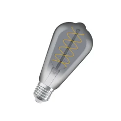 OSRAM LED Vintage 1906 Edison, grå, E27, 7,8 W, 818, dim.| E27 Pærer|Dimbar Led-Pære