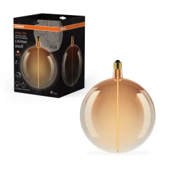 OSRAM LED Vintage Big Globe E27 4,8W 818 Filament brun dimbar Sale